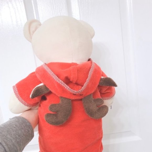 Korean Bear Plush Christmas Reindeer - Picture 4 of 8